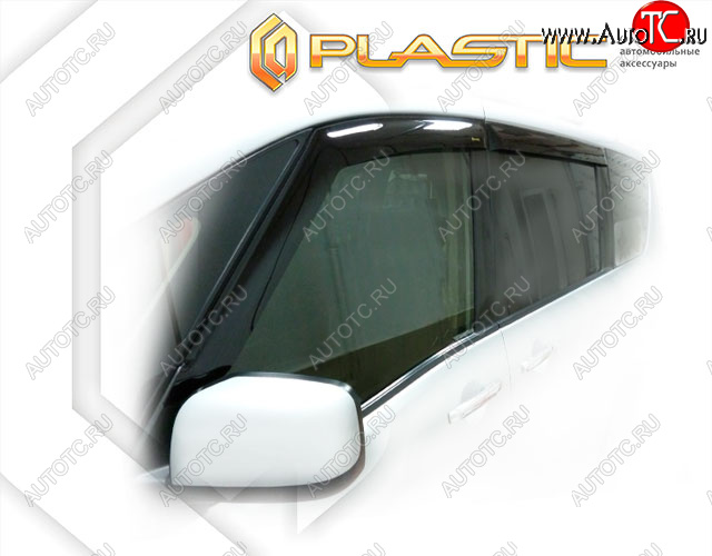 2 159 р. Ветровики дверей CA-Plastic  Suzuki Landy  SC26 (2010-2013) минивэн (Classic полупрозрачный)  с доставкой в г. Пермь