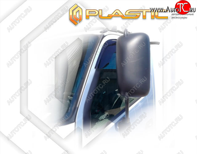 1 999 р. Дефлектора окон (с 2018 года, широкая кабина) CA-Plastic Hino 300 (2010-2025) (Classic полупрозрачный)  с доставкой в г. Пермь