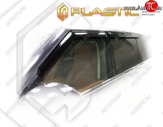 2 079 р. Дефлектора окон (на Long версию)CA-Plastic  Land Rover Range Rover  4 L405 (2012-2022) дорестайлинг, рестайлинг (Classic полупрозрачный)  с доставкой в г. Пермь