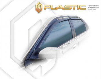 Дефлектора окон CA-Plastic Volvo S80  TS седан (1998-2006) дорестайлинг, рестайлинг
