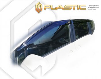 Дефлектора окон CA-Plastic Toyota Sienta  XP170 (2015-2025) дорестайинг, 1-ый рестайлинг