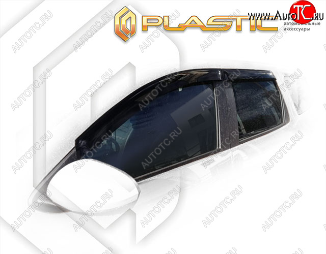 1 999 р. Дефлектора окон CA-Plastic Renault Duster HM рестайлинг (2021-2024) (Classic полупрозрачный)  с доставкой в г. Пермь