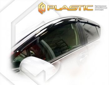 Дефлектора окон CA-Plastic Toyota Aqua  P10 (2017-2021) 2-ой рестайлинг