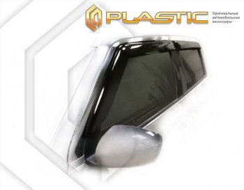 1 999 р. Дефлектора окон CA-Plastic  Suzuki Swift  ZC33S,ZC83S, ZC43S, ZC53S, ZD53S (2016-2025) (серия Classic полупрозрачный)  с доставкой в г. Пермь. Увеличить фотографию 2