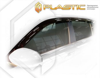 1 999 р. Дефлектора окон CA-Plastic  Changan CS75 (2018-2022) 1-ый рестайлинг (серия Classic полупрозрачный)  с доставкой в г. Пермь. Увеличить фотографию 2