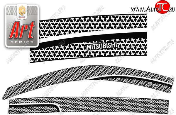 2 199 р. Ветровики дверей CA-Plastic Mitsubishi Triton KA/KB (2005-2015) Picap DoubleCab (Серия Art графит, без хром. молдинга) с доставкой в г. Пермь Увеличить фотографию 1 2 199 р. Ветровики дверей CA-Plastic Mitsubishi Triton KA/KB (2005-2015) Picap DoubleCab (Серия Art графит, без хром. молдинга) с доставкой в г. Пермь