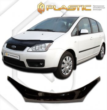Дефлектор капота (exclusive) CA-Plastic Ford C-max  Mk1 (2003-2007) доресталинг