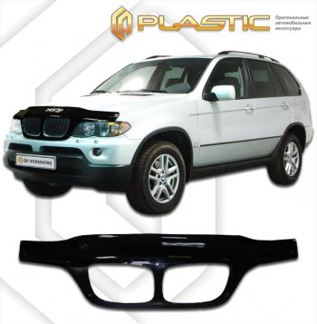 Дефлектор капота (exclusive) CA-Plastic BMW X5  E53 (2003-2006) рестайлинг