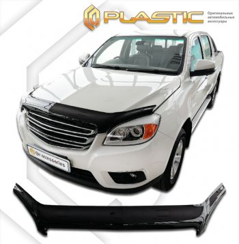 Дефлектор капота (exclusive) CA-Plastic JAC T6 (2018-2024) пикап