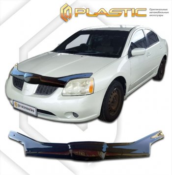 Дефлектор капота (exclusive) CA-Plastic Mitsubishi Galant  9 (2004-2009) седан