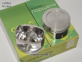 Поршни (1,6 W11B16 под кольца 1,2/1,5/2,0) СТИ Mini Cooper 4 (2014-2025) (диаметр поршня: 77,00 мм)