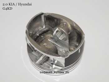 18 199 р. Поршни (KIA, Hyundai 2,0 G4KD под кольца 1,2/1,2/2,0) СТИ Hyundai IX35 NU рестайлинг (2020-2025) (диаметр поршня: 86,00 мм)  с доставкой в г. Пермь. Увеличить фотографию 2