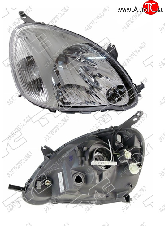 6 399 р. Правая фара (под электрокорректор, Евросвет) TYC Toyota Yaris XP10 хэтчбэк 5 дв. (1999-2005)  с доставкой в г. Пермь