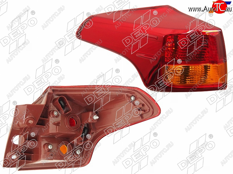 6 399 р. Левый фонарь задний DEPO Toyota RAV4 XA40 5 дв. дорестайлинг (2012-2015)  с доставкой в г. Пермь