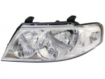 Левая фара передняя (без корректора) DEPO Nissan Almera Classic  седан (2006-2013) B10
