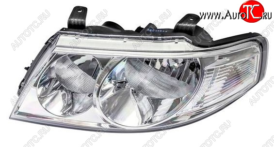 7 899 р. Левая фара передняя (под корректор) DEPO  Nissan Almera Classic  седан (2006-2013) B10  с доставкой в г. Пермь