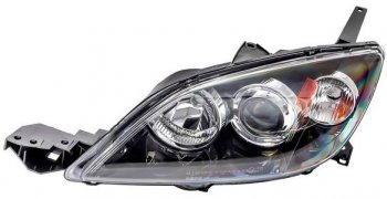 Левая фара (под корректор) DEPO Mazda 3/Axela  BK (2003-2009) дорестайлинг, хэтчбэк, рестайлинг, хэтчбэк
