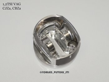 18 599 р. Поршни (VolksWagen 1,2 CJZa, CBZa под кольца 1,2/1,2/2,0) СТИ Audi A3 8L1 хэтчбэк 3 дв. дорестайлинг (1996-2000) (диаметр поршня: 71.50 мм)  с доставкой в г. Пермь. Увеличить фотографию 2