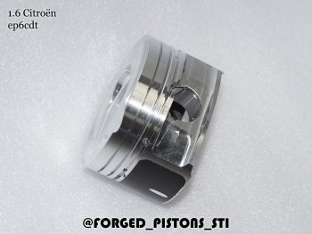 19 399 р. Поршни (Citroen 1,6l EP6CDT, N14B16A) СТИ CITROEN C4 picasso 3D минивэн дорестайлинг (2014-2016) (диаметр поршня: 77.00 мм)  с доставкой в г. Пермь. Увеличить фотографию 2