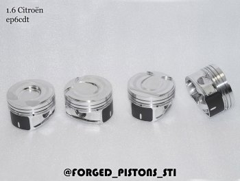 19 399 р. Поршни (Citroen 1,6l EP6CDT, N14B16A) СТИ CITROEN C4 picasso 3D минивэн дорестайлинг (2014-2016) (диаметр поршня: 77.00 мм)  с доставкой в г. Пермь. Увеличить фотографию 5