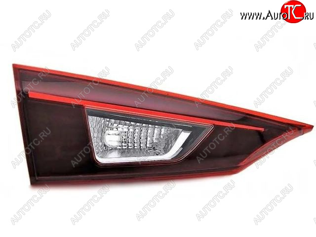 5 499 р. Левый фонарь задний (диодный, внутренний) DEPO Mazda 3/Axela BM рестайлинг седан (2016-2019)  с доставкой в г. Пермь