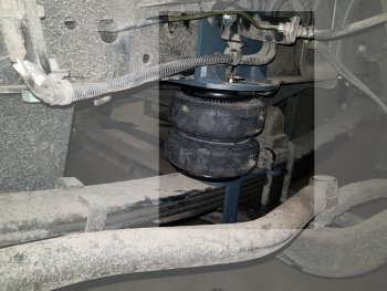 20 999 р. Комплект вспомогательной пневмоподвески на заднюю ось Aride Mitsubishi Fuso Canter (2000-2007)  с доставкой в г. Пермь. Увеличить фотографию 2