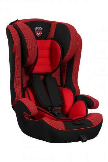 Детское автокресло (красный, 1-12 лет, вес 9-18 кг) Vixen Оникс Премиум Honda Mobilio 2 DD4,DD5 1-ый рестайлинг (2017-2019)