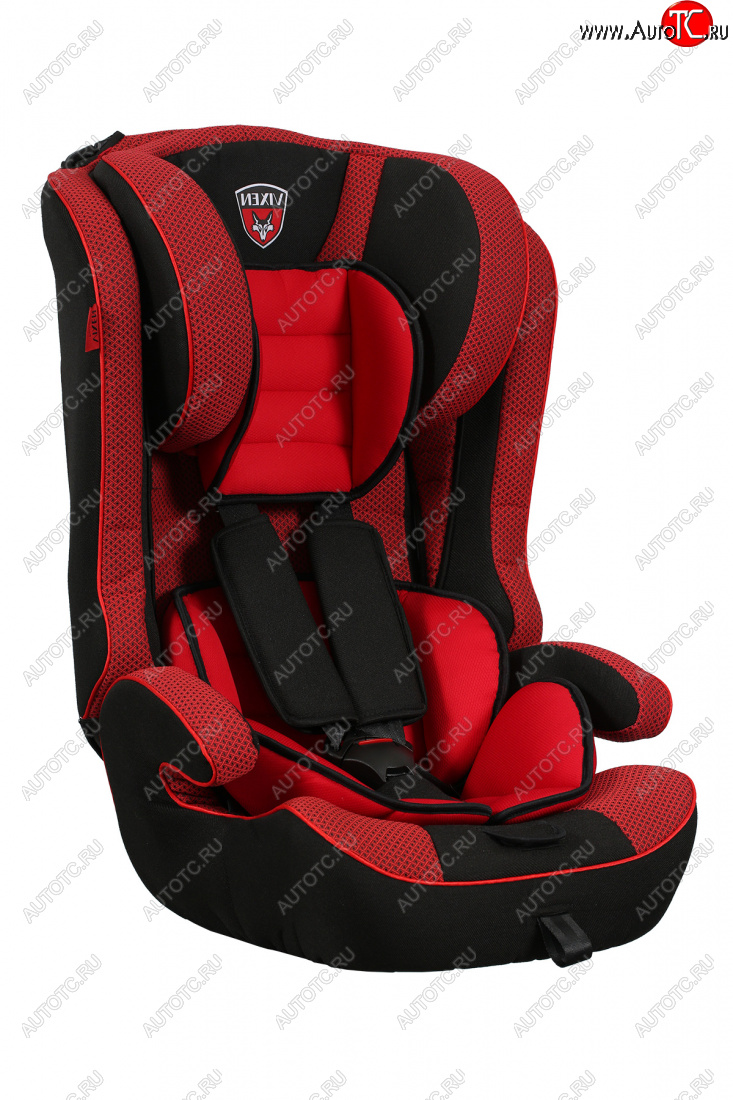 5 999 р. Детское автокресло (красный, 1-12 лет, вес 9-18 кг) Vixen Оникс Премиум Honda MR-V (2003-2008)  с доставкой в г. Пермь