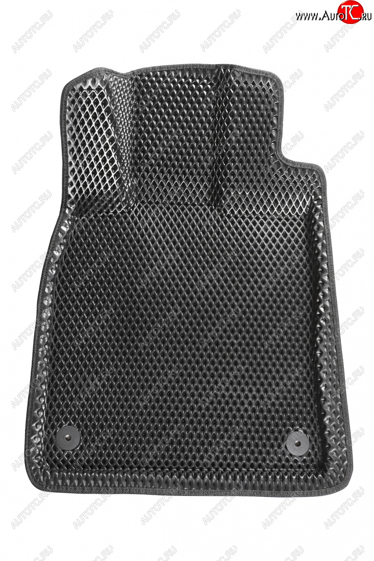 5 699 р. Коврики в салон EVA (3D, ромб, чёрные) Seintex Audi A6 C7 дорестайлинг, седан (2010-2014)  с доставкой в г. Пермь