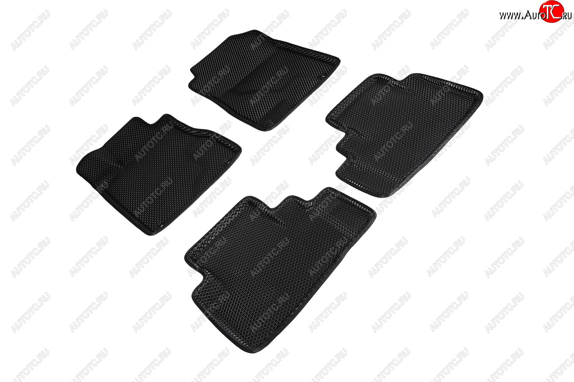 4 999 р. Коврики EVA 3D ромб для Honda CR-V IV 2012-2016  Honda CR-V  RM1,RM3,RM4 (2012-2018) дорестайлинг, рестайлинг  с доставкой в г. Пермь