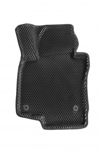 5 699 р. Коврики в салон EVA (3D, ромб, чёрные) Seintex  Seat Leon  1P хэтчбэк 5 дв. (2005-2013) дорестайлинг, рестайлинг  с доставкой в г. Пермь. Увеличить фотографию 2