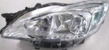 Левая фара передняя (корректор, галоген) DEPO Peugeot 508 ( седан,  универсал) (2010-2018)