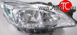 14 949 р. Правая фара передняя (корректор, галоген) DEPO Peugeot 508 седан (2010-2014)  с доставкой в г. Пермь