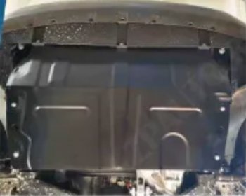 Защита картера двигателя и КПП (малая, V-1,6T; 2,0T) Alfeco Chery Tiggo 8 PRO (2021-2025) (Сталь 2 мм)