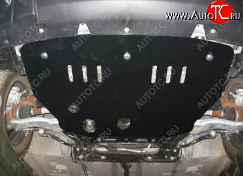4 199 р. Защита картера двигателя и КПП (кроме V-2,0 HDI) Alfeco  CITROEN Berlingo  M49 (1996-2003) дорестайлинг (Сталь 2 мм)  с доставкой в г. Пермь