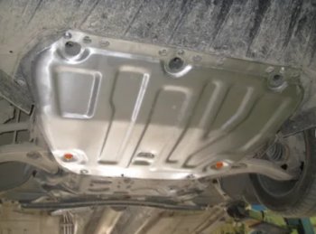 Защита картера двигателя и КПП Alfeco Ford Grand C-Max  C344 (2010-2015) (Алюминий 4 мм)