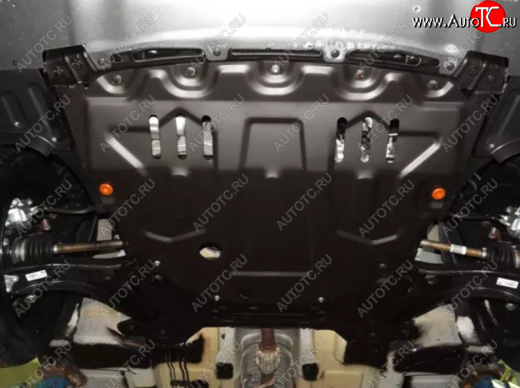12 849 р. Защита картера двигателя и КПП (FWD) Alfeco  Daihatsu Move (2014-2023)  дорестайлинг, рестайлинг (Алюминий 3 мм)  с доставкой в г. Пермь