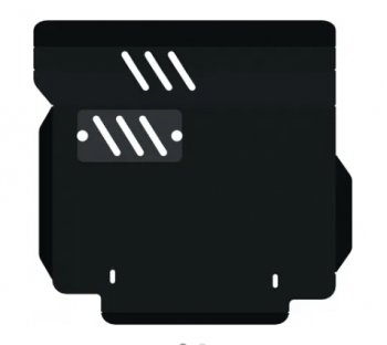 3 199 р. Защита картера двигателя и КПП (V-1,0; 1,3) Alfeco Daihatsu Storia хэтчбэк 5 дв. дорестайлинг (1998-2000) (Сталь 2 мм)  с доставкой в г. Пермь. Увеличить фотографию 2