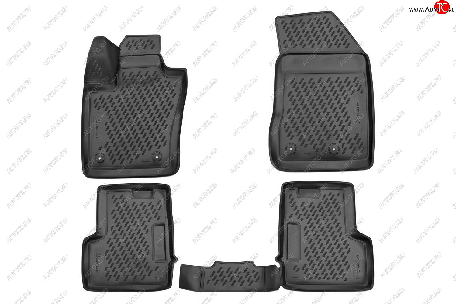 3 199 р. Коврики 3D в салон Element (полиуретан)  Jeep Renegade (2014-2018) дорестайлинг  с доставкой в г. Пермь