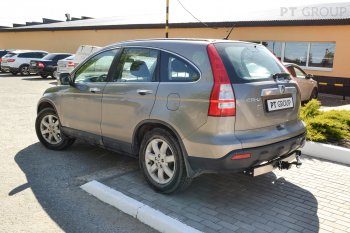 17 659 р. Фаркоп (быстросъемный квадрат) Petroil Tuning Honda CR-V RE1,RE2,RE3,RE4,RE5,RE7 дорестайлинг (2007-2010)  с доставкой в г. Пермь. Увеличить фотографию 2