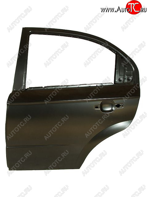 13 999 р. Левая дверь задняя BodyParts  Chevrolet Aveo  T250 (2006-2011) седан рестайлинг (Неокрашенная)  с доставкой в г. Пермь