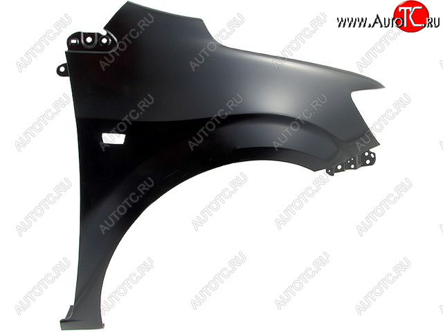 4 199 р. Правое крыло переднее (с отверстием под повторитель поворота, Тайвань) BodyParts Chevrolet Aveo T300 седан (2011-2015) (Неокрашенное)  с доставкой в г. Пермь