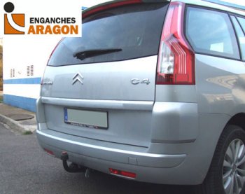 5 249 р. ТСУ для CITROEN C4 Picasso  Grand Picasso 2006-02013, PEUGEOT 5008 2009-2017, PEUGEOT 5008 AdBlue 2010-2017, Тип шара: Горизонтальный, условно-съемны Aragon e1220aa  с доставкой в г. Пермь. Увеличить фотографию 1