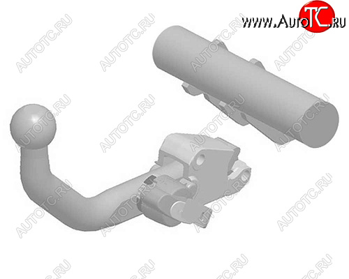 22 699 р. Фаркоп (тягово-сцепное устройство) на Aragon Mercedes-Benz ML class W166 (2011-2015) (тип шара S (горизонтальный, легкосъемный))  с доставкой в г. Пермь