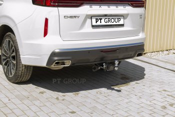 21 709 р. Фаркоп (быстросъемный квадрат) Petroil Tuning EXEED VX дорестайлинг (2020-2023)  с доставкой в г. Пермь. Увеличить фотографию 2