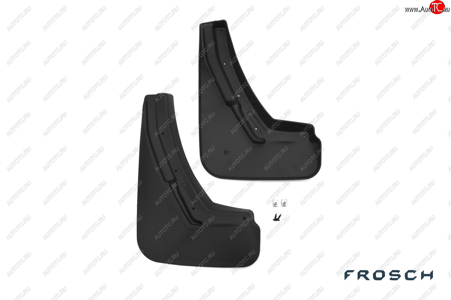 4 799 р. Брызговики задние FROSCH Cadillac Escalade GMTK2 джип 5 дв. короткая база (2015-2020)  с доставкой в г. Пермь