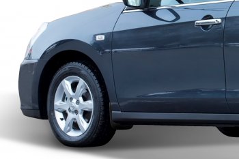 4 799 р. Брызговики передние FROSCH Nissan Almera G15 седан (2012-2019)  с доставкой в г. Пермь. Увеличить фотографию 2