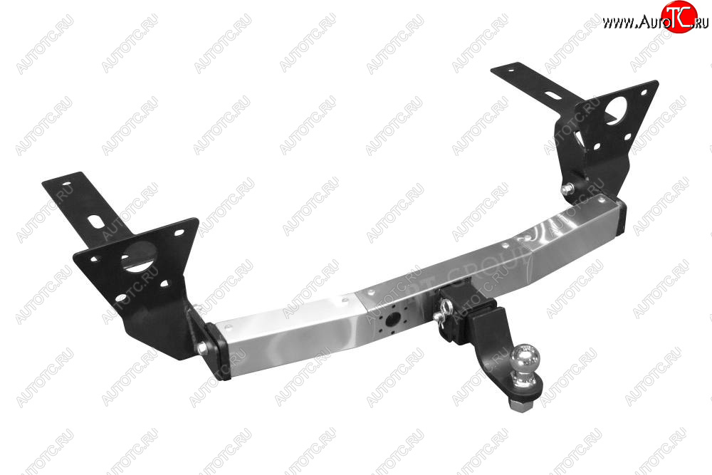 20 319 р. Фаркоп PT GROUP /съемный квадрат/ с НЕРЖ накладкой GAC GS8 2019-2022  GAC GS8 (2016-2023) (с нержавеющей накладкой)  с доставкой в г. Пермь