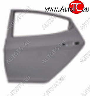 13 999 р. Левая дверь задняя BodyParts  Hyundai Avante - Elantra  MD (Неокрашенная)  с доставкой в г. Пермь