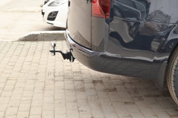 22 459 р. Фаркоп (съемный квадрат) Petroil Tuning Hyundai Staria US4 (2021-2022)  с доставкой в г. Пермь. Увеличить фотографию 7